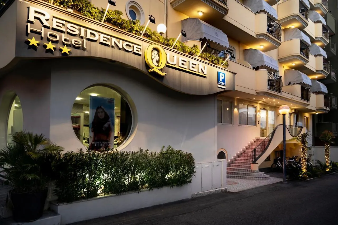 *** Ξενοδοχείο με διαμερίσματα Residence Queen Ρίμινι Ιταλία